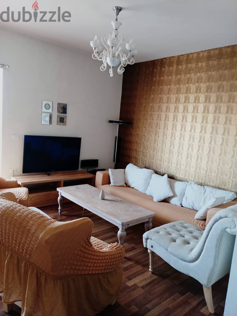 Decorated Furnished 175m2 with 3Bedrooms apartment for rent in Jdeide 3