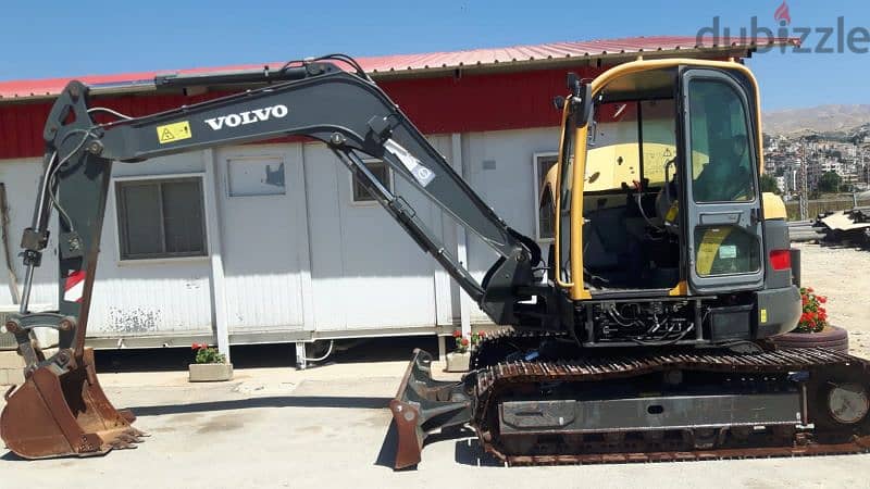 Volvo mini excavator 8tons ECR88 2018 4