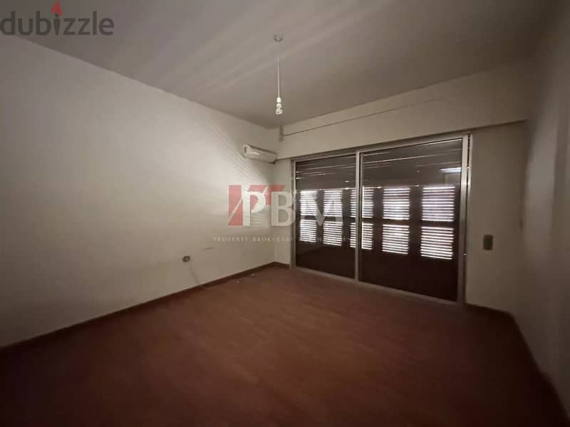 Good Condition Apartment For Rent In Achrafieh | Balcony | 240 SQM | 8