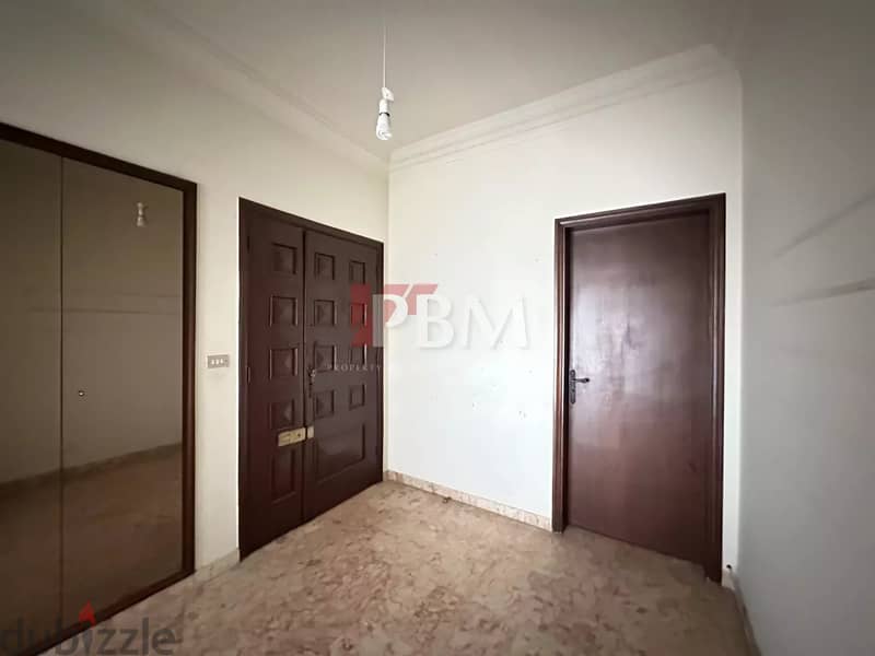Good Condition Apartment For Rent In Achrafieh | Balcony | 240 SQM | 15