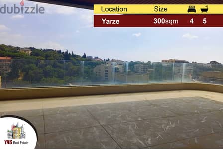 Yarze / Baabda 300m2 + 120m2 rooftop | High-End | New | Sea View | PA