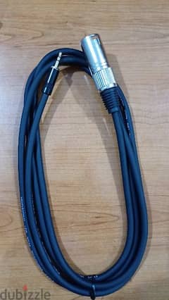 cable mini jack to xlr male 2m 0