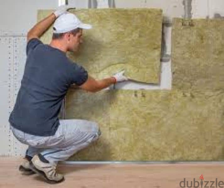 acoustic insulation /sound insulation with perforated boards 0