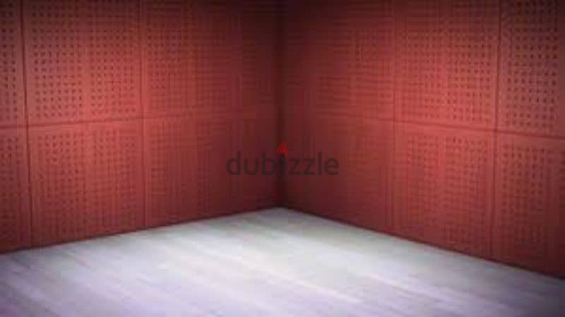 acoustic insulation /sound insulation with perforated boards 2