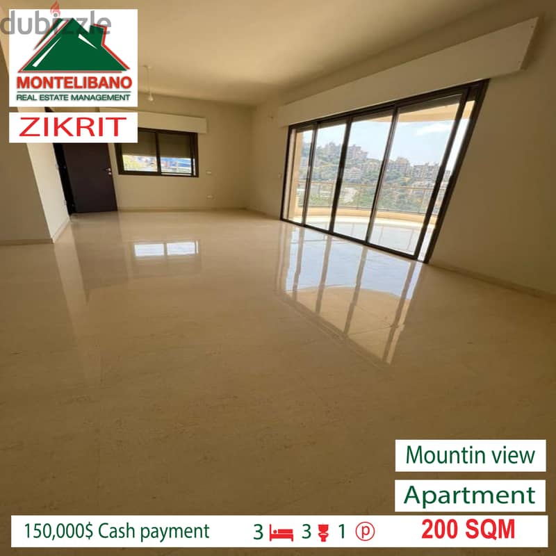 Apartment for sale in ZIKRIT!!! 1