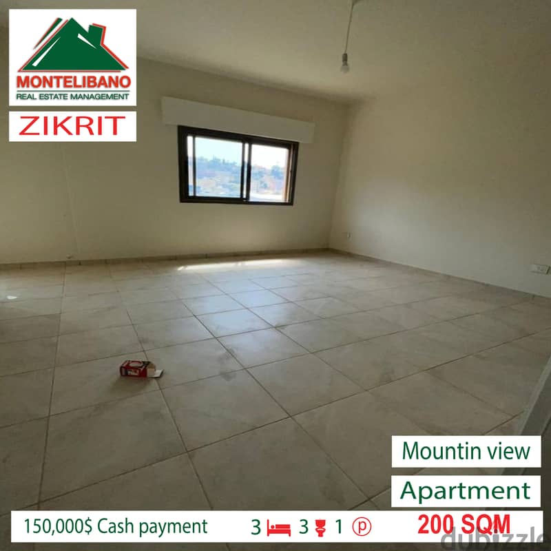 Apartment for sale in ZIKRIT!!! 2
