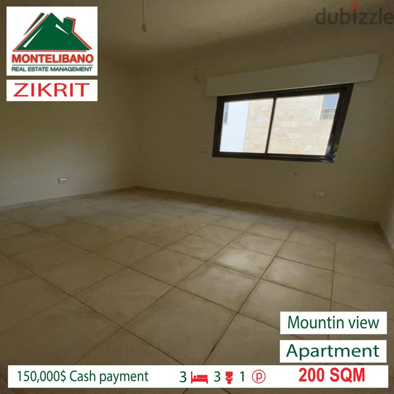 Apartment for sale in ZIKRIT!!! 4