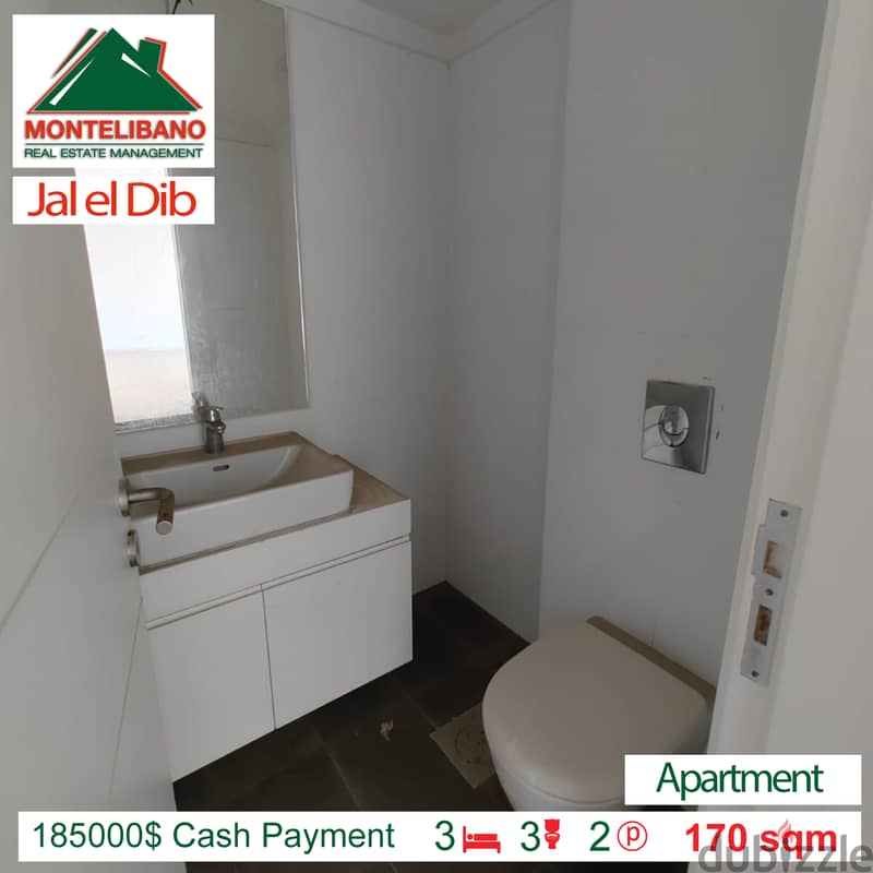 185000$/Cash Payment!!! Apartment for sale in Jal el Dib!!! 1
