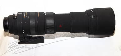 lens sigma 150-500mm 0