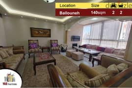 Ballouneh 140m2 | Mint Condition | Modern Apartment | View | ELS |