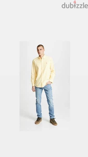 Authentic Polo shirt yellow m to xxL 2