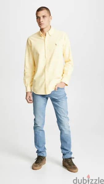Authentic Polo shirt yellow m to xxL 5