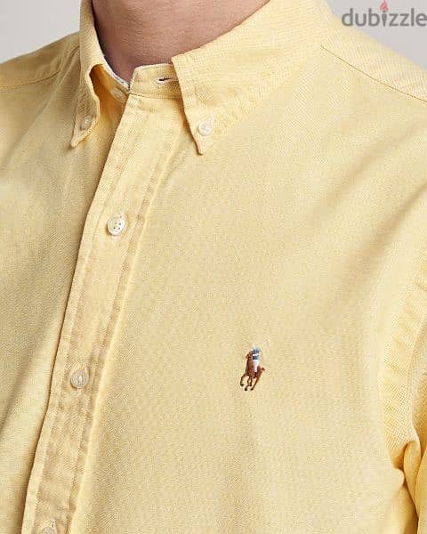 Authentic Polo shirt yellow m to xxL 10