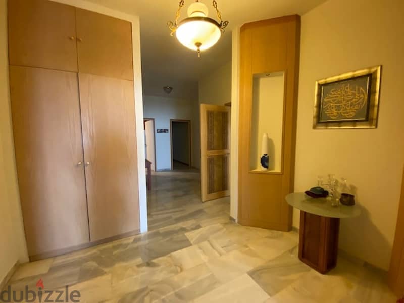 380Sqm| Deluxe apartment for rent in Broummana/Mounir street|sea view 9