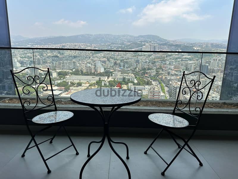 Furnished apartment for rent in tower Demco 44 Dekwaneh 8