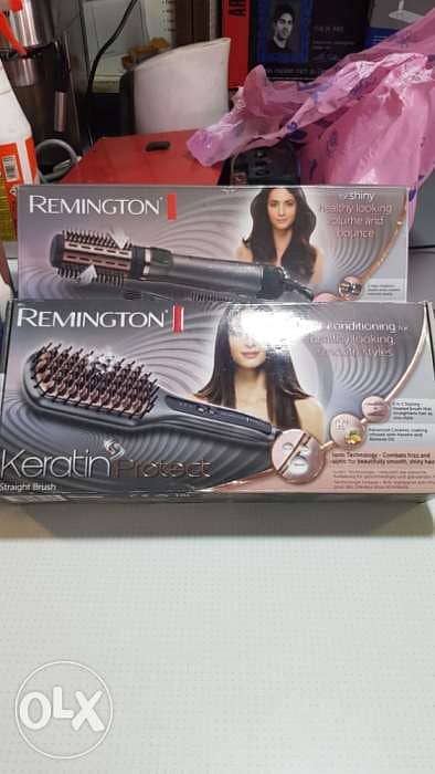 Remington keratin protect straightner brush