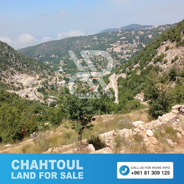 Beautiful Land for Sale in chahtoul - أرض للبيع في شحتول 1