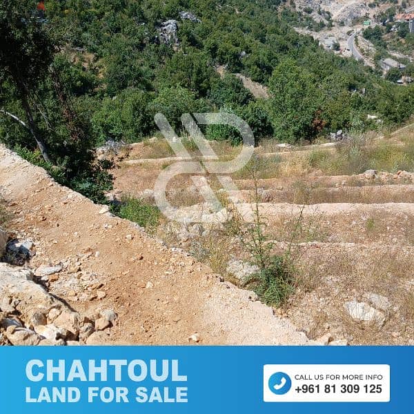 Beautiful Land for Sale in chahtoul - أرض للبيع في شحتول 2