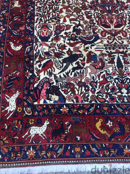 سجاد عجمي. 310/220. Persian Carpet. Hand made 1