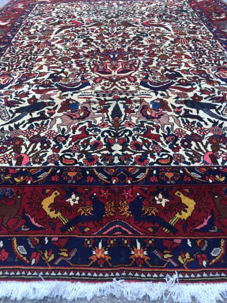 سجاد عجمي. 310/220. Persian Carpet. Hand made 2