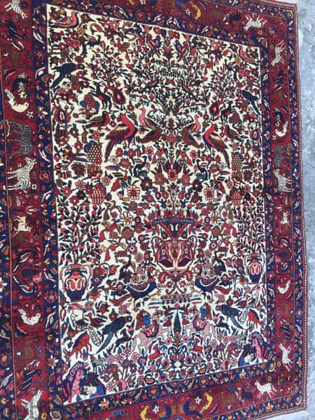 سجاد عجمي. 310/220. Persian Carpet. Hand made 3