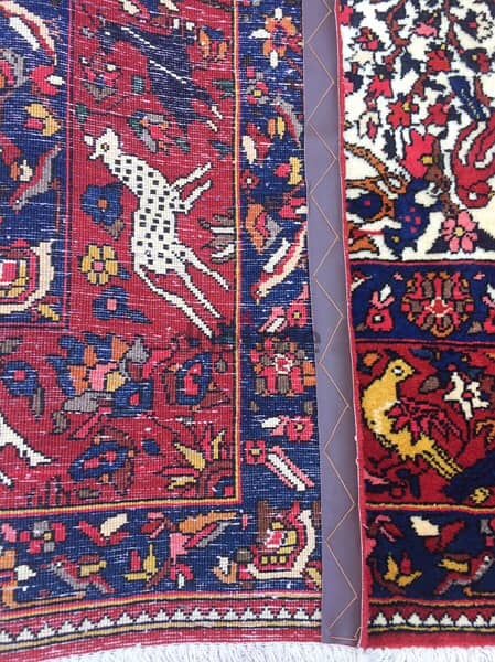 سجاد عجمي. 310/220. Persian Carpet. Hand made 6