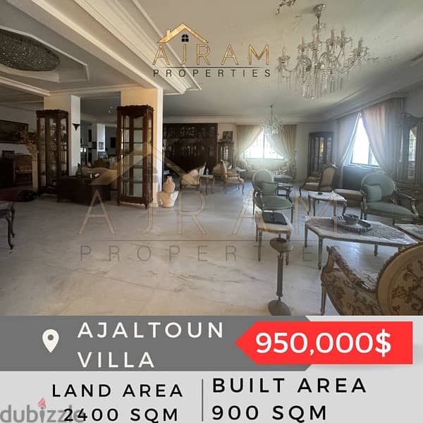 Ajaltoun Villa - Land Area 2400 sqm 6