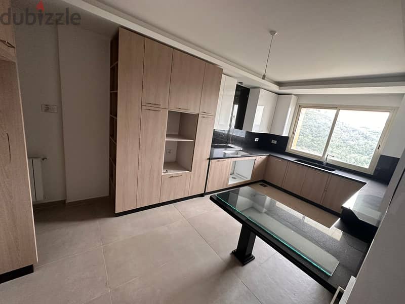 Apartment for sale in Qennabet Broumana/New/View شقة للبيع في قنابة بر 5