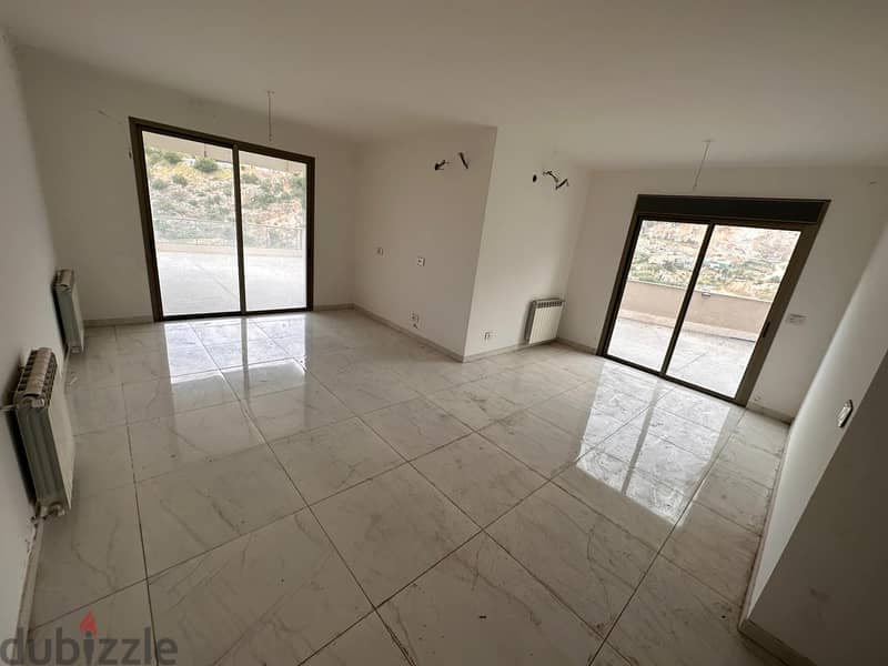 Apartment for sale in Bsalim/New/Terrace شقة للبيع في بصاليم 2