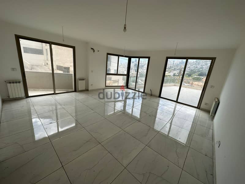 Apartment for sale in Bsalim/New/Terrace شقة للبيع في بصاليم 2