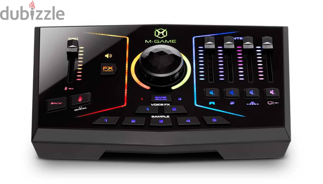 M-Game Dual USB Streaming Audio Interface And Mixer 1