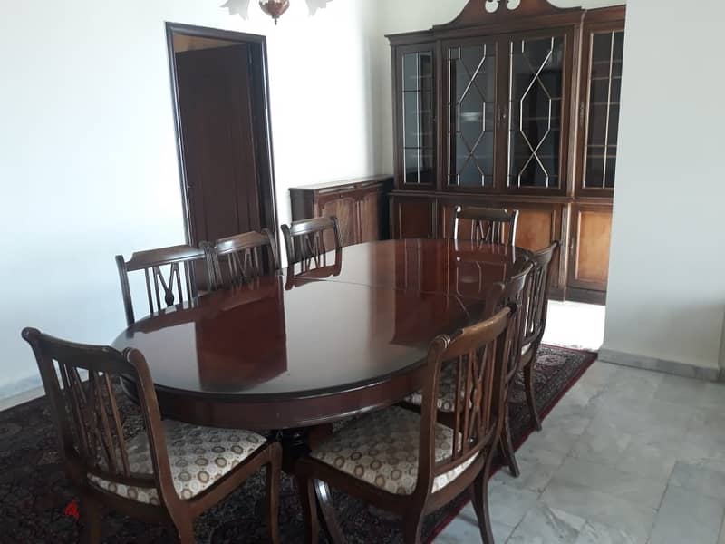 210 Sqm | Semi Furnished Apartment For Rent In Mazraet Yachouh 2