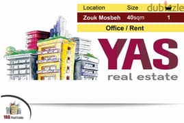 Zouk Mosbeh 40m2 | Office | Main Road | Rent | Perfect Condition |