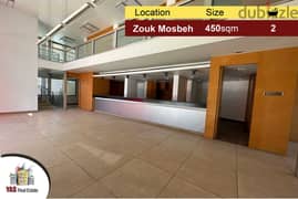 Zouk Mosbeh 450m2 Shop | Standalone | Rent | ULTRA PRIME LOCATION |