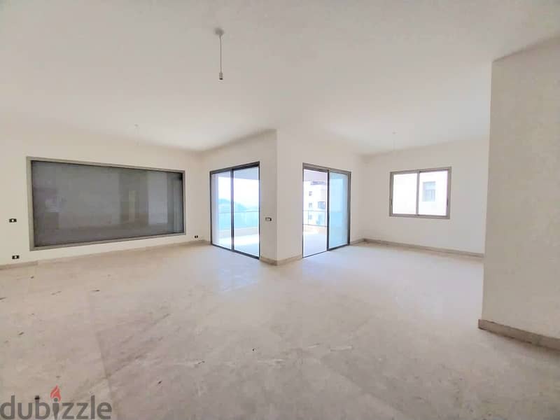 Duplex for sale in Beit Al Chaar/View دوبلكس للبيع في بيت الشعار 2