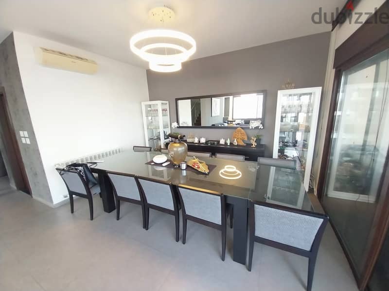 Apartment for sale in Antelias/Terrace/Furniture شقة للبيع في انطلياس 4