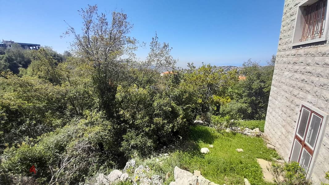 1000m2 land with mountain view for sale in klayaat أرض للبيع في قليعات 1