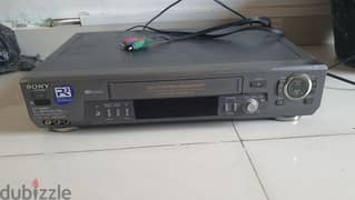 Sony video cassette recorder 4 head long play with remote