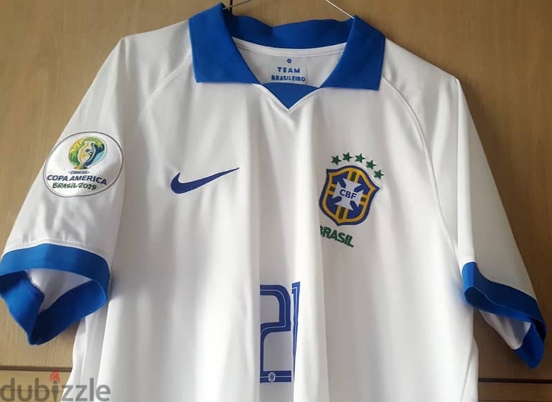 brasil richarlison 21 special white nike copa america away jersey 2