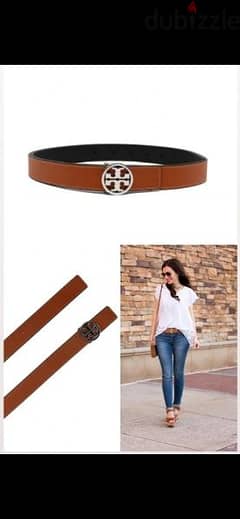 Tory Burch copy belt only brown fits s to xL
