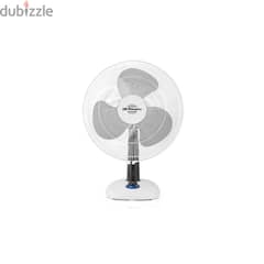 Orbegozo Table Fan, 3-Speed Oscillating Desk Fan