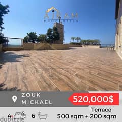 Zouk Mickael 500 sqm + 200 sqm Terrace
