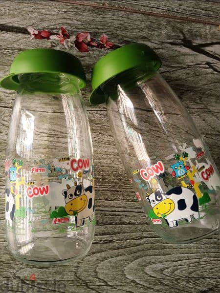 leak proof glass bottles+straws 5