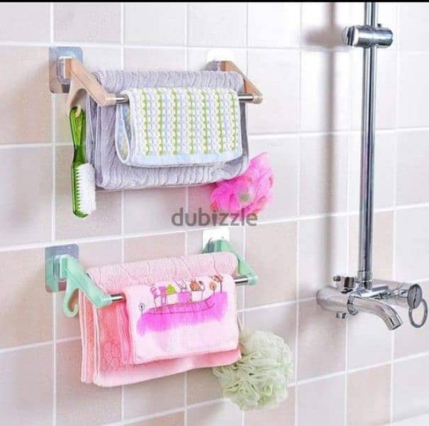 bathroom or kitchen double towels hanger 0
