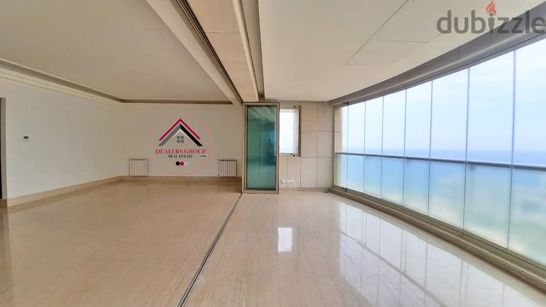 Pool + Gym ! Sea View Prestigious Apartment for Sale in Manara 0