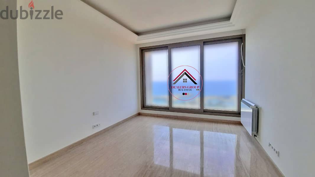 Pool + Gym ! Sea View Prestigious Apartment for Sale in Manara 5
