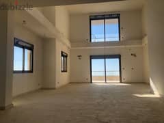 320M2 Sea View  Duplex Double Height in Ain Saadé - دوبلكس للبيع