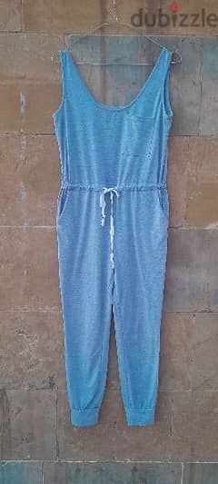 Shein Grey Cotton Overall