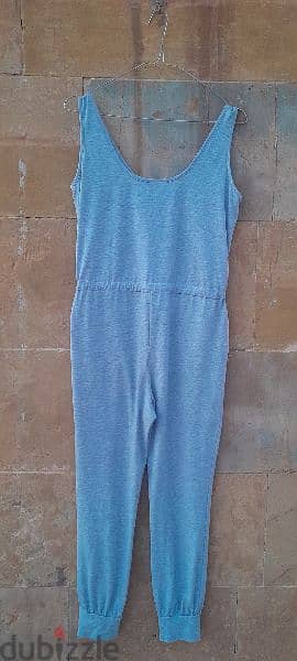 Shein Grey Cotton Overall 1