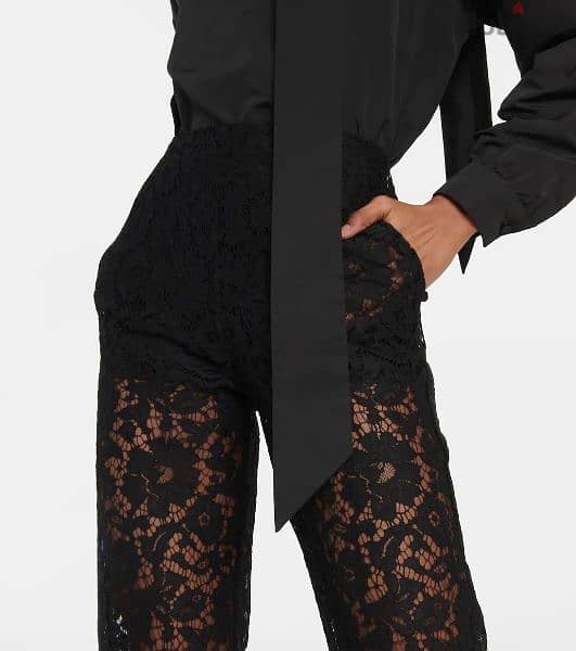 valentino copy pants black all lace s to xxL 5